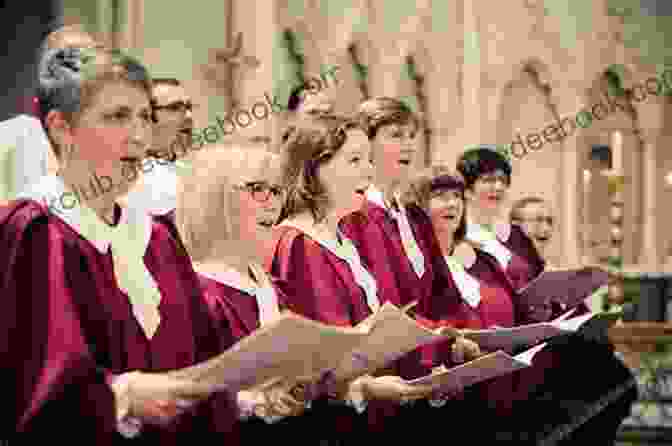 A Choir Singing Together In A Community Center. Vocal Repertoire For The Twenty First Century Volume 2: Works Written From 2000 Onwards