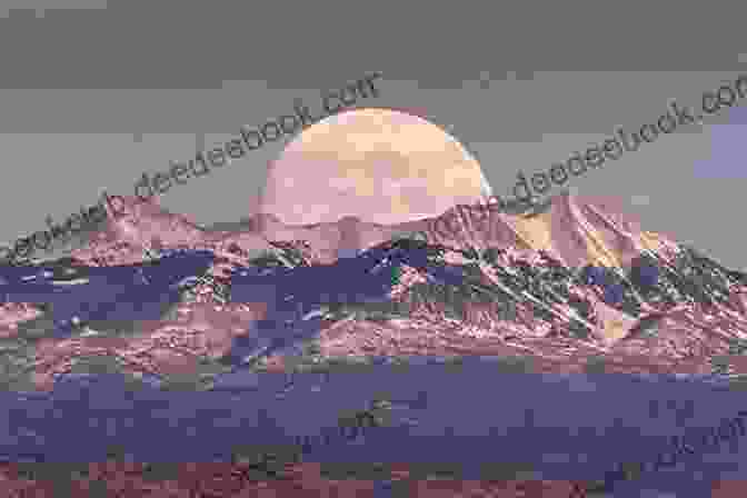 A Large, Full Moon Rising Over A Mountain Range Why Did The Moon Rise Too Soon