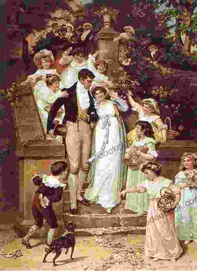 A Painting Depicting A Scene From The Regency Era, With People In Elegant Clothing And Horse Drawn Carriages. Regency Assembled Historical Notes: Costume History For The Jane Austen Period