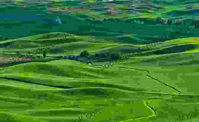Aerial View Of Hello World Happy County With Lush Green Hills And Sparkling Lakes Hello World : Happy County 1