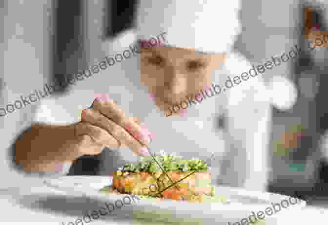 Chef Preparing A Mouthwatering Dish In A Modern Kitchen Hello World : Happy County 1