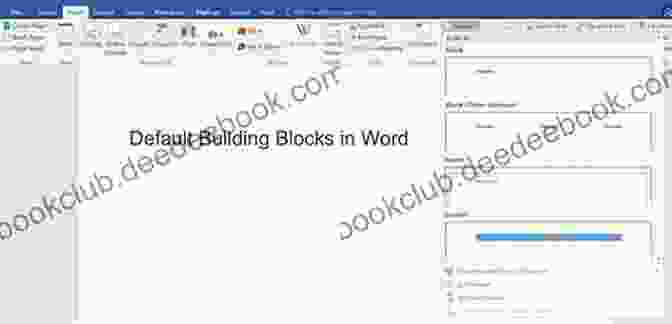 Examples Of Pre Designed Templates And Reusable Building Blocks In Microsoft Word, Helping To Streamline Document Creation And Maintain Consistency Across Multiple Projects. Useful Microsoft Word Tips And Tricks