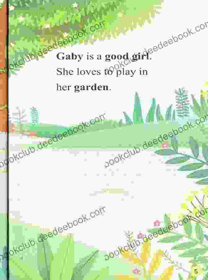 Letter Gaby Garden Readers All Set To Read Fun With Letter G Gaby S Garden READERS