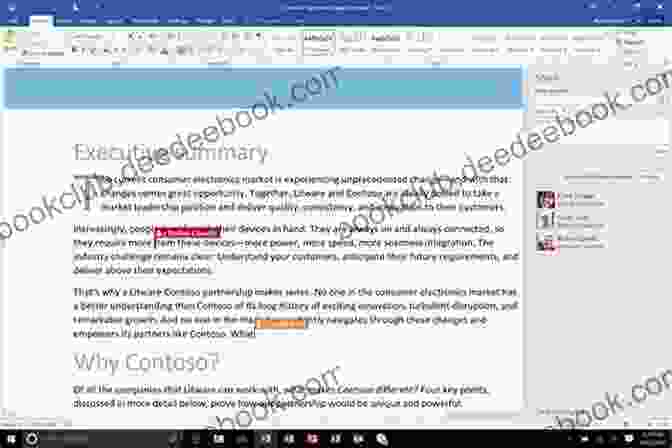 Microsoft Word's Collaborative Features, Including Real Time Co Authoring, Document Sharing Through OneDrive And SharePoint, And Seamless Integration For Efficient Teamwork And Feedback. Useful Microsoft Word Tips And Tricks