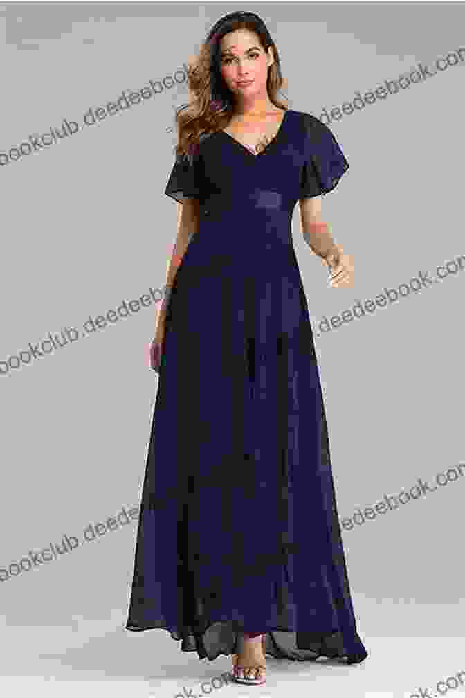 Ruffled Sleeves On A Navy Blue Dress Steampunk Your Wardrobe: Easy Projects To Add Victorian Flair To Everyday Fashions