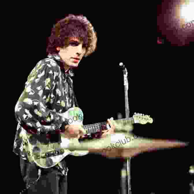 Syd Barrett Playing Guitar On Stage Pink Floyd Guitar Anthology (Recorded Versions Guitar)