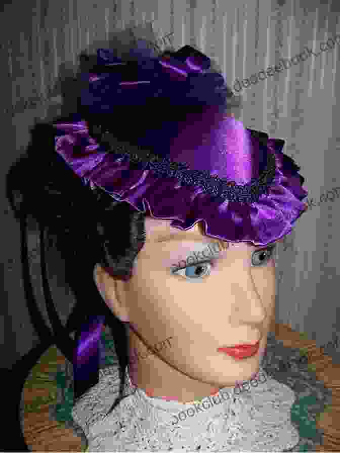 Victorian Lace Trimmed Hat On A Display Stand Steampunk Your Wardrobe: Easy Projects To Add Victorian Flair To Everyday Fashions