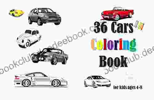 36 Cars Coloring For Kids Ages 4 8